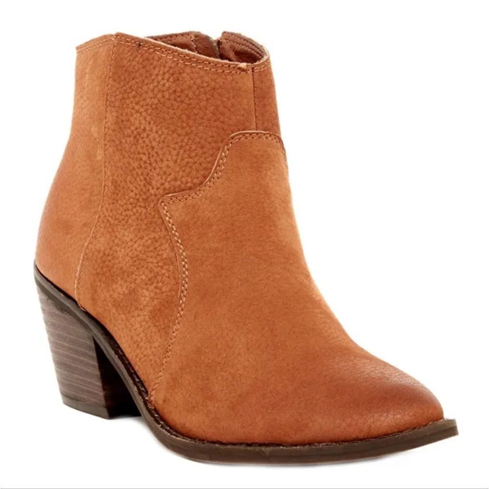 Lucky Brand Leather Ankle Boots Women's Size 7